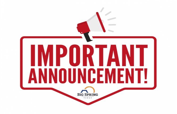 Important Announcement