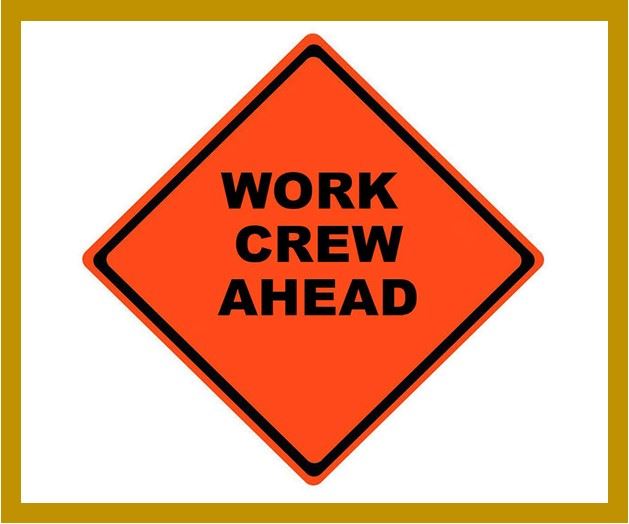 Work Crew Ahead