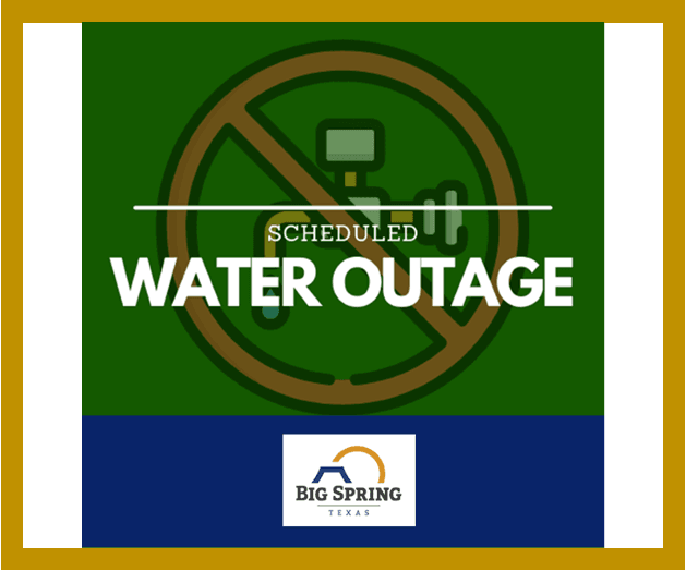 Scheduled Water Outage