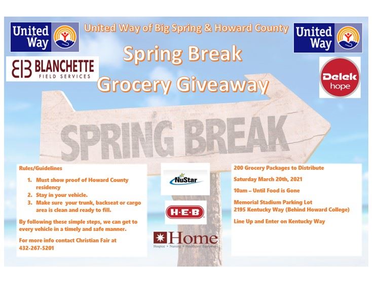 United Way Grocery Giveaway